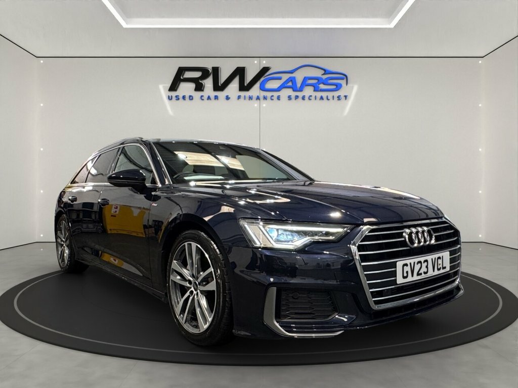 Audi A6 Avant Estate Blue #6