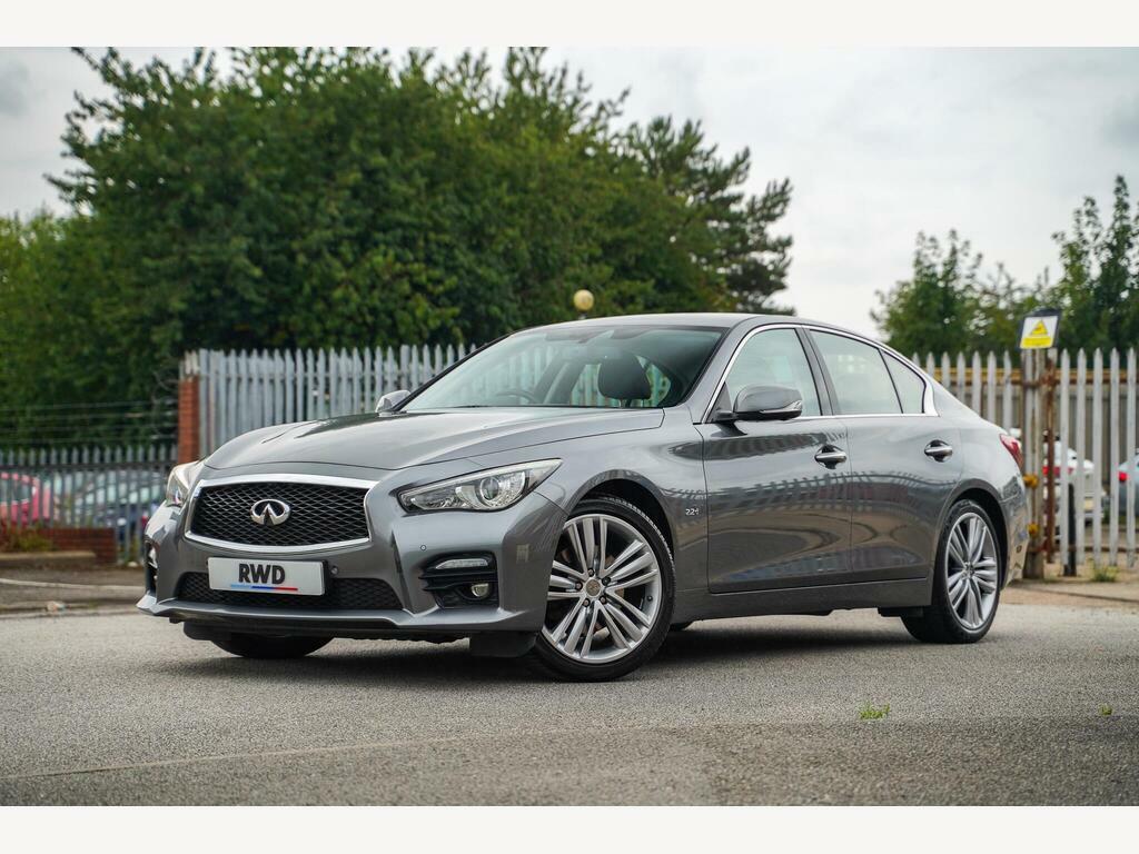 Infiniti Q50 2.2D Sport Euro 6 S S Grey #4