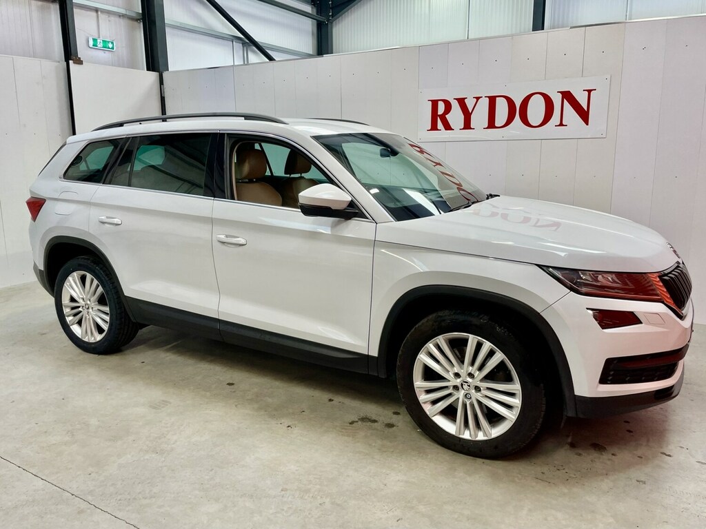 Skoda Kodiaq 2.0 Tdi 190 Se L 4X4 Dsg 7 Seater White