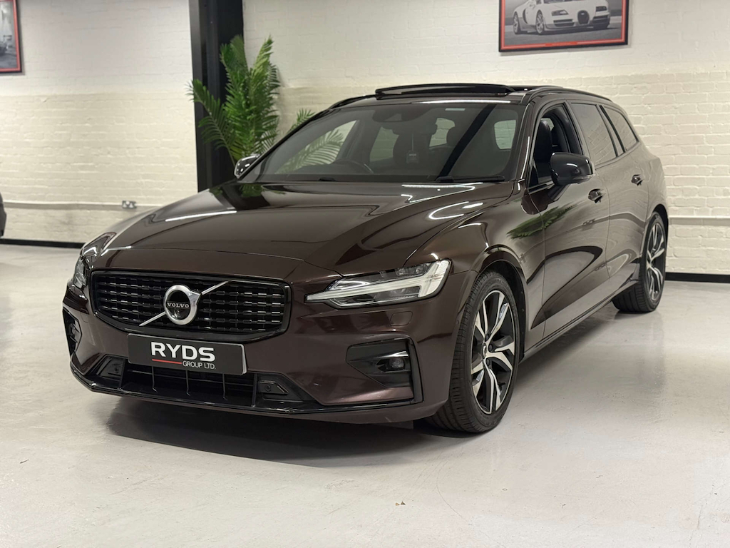 Volvo V60 R-design B4 Mhev KR70LYA Brown #4