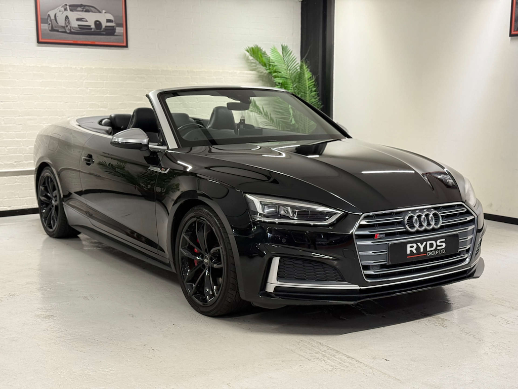 Audi S5 Convertible Black