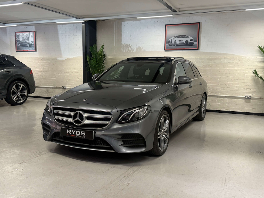 Mercedes-Benz E Class E 220 D Amg Line Premium Grey #3