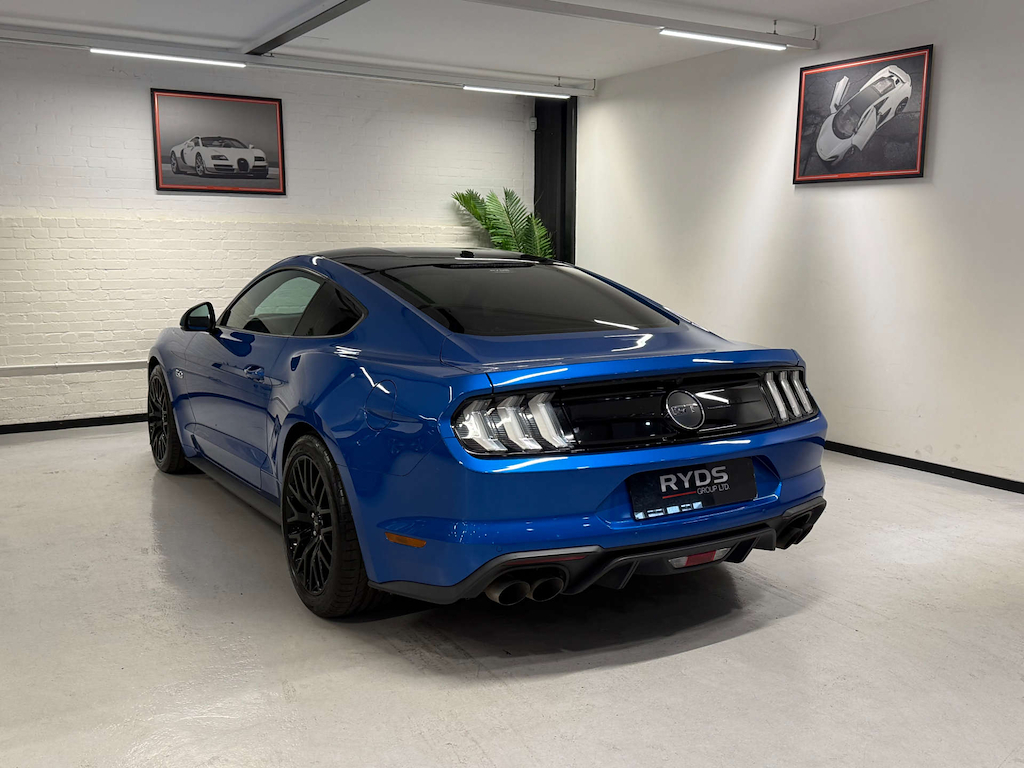 Ford Mustang Coupe Blue #6