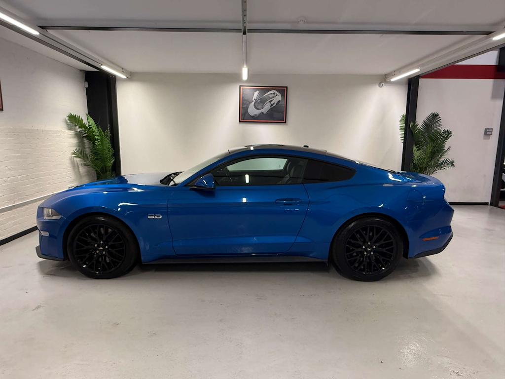 Ford Mustang Coupe Blue #5