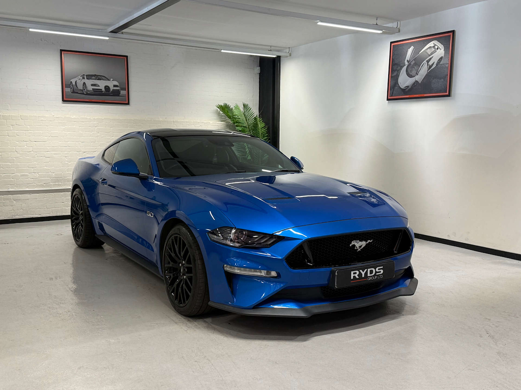 Ford Mustang Coupe Blue
