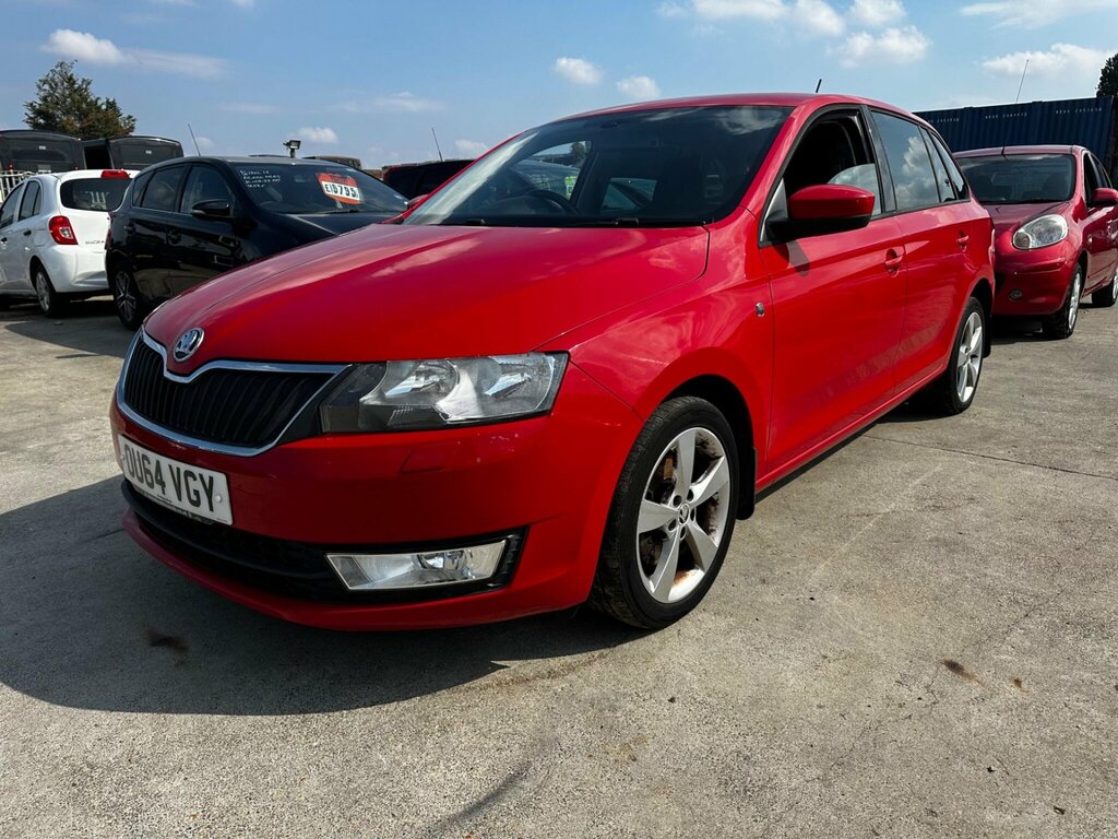 Skoda Rapid Spaceback 1.4 Tsi Se Tech Hatchback Dsg Euro 6 S Red #4