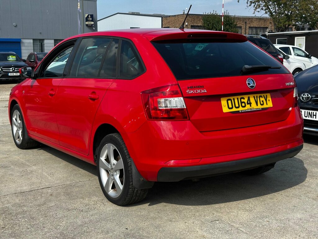 Skoda Rapid Spaceback 1.4 Tsi Se Tech Hatchback Dsg Euro 6 S Red #6