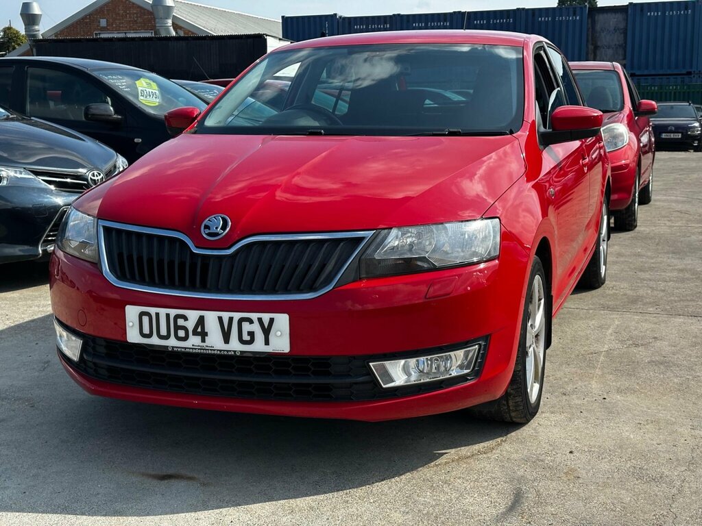 Skoda Rapid Spaceback 1.4 Tsi Se Tech Hatchback Dsg Euro 6 S Red #2