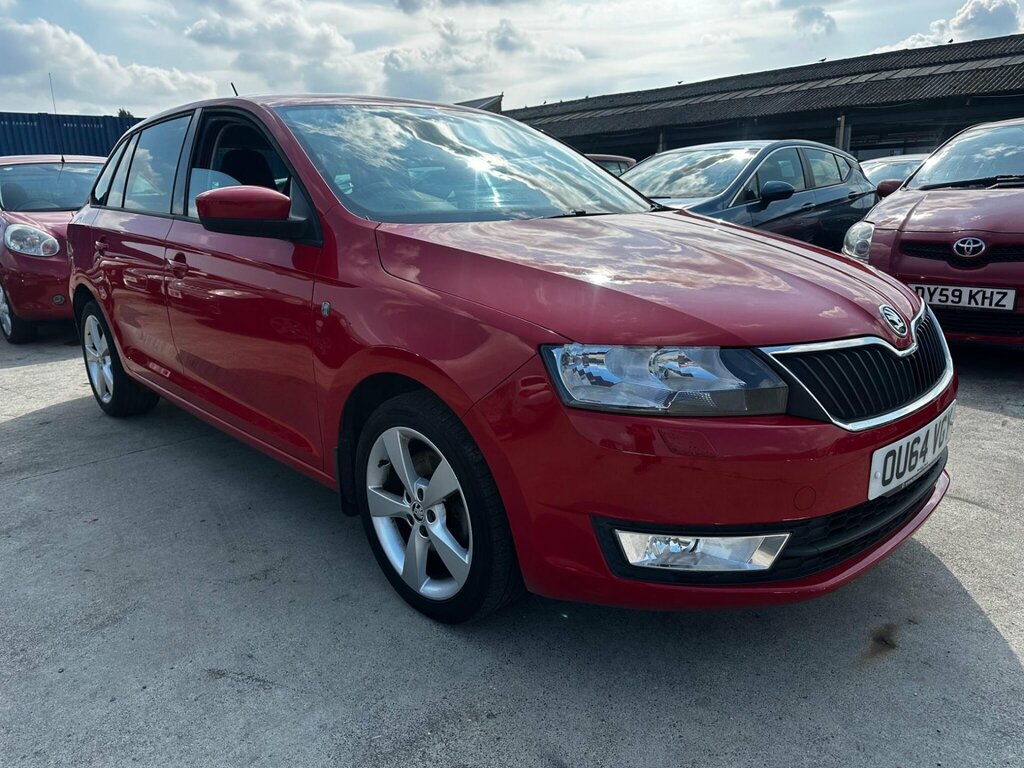 Skoda Rapid Spaceback 1.4 Tsi Se Tech Hatchback Dsg Euro 6 S Red #3