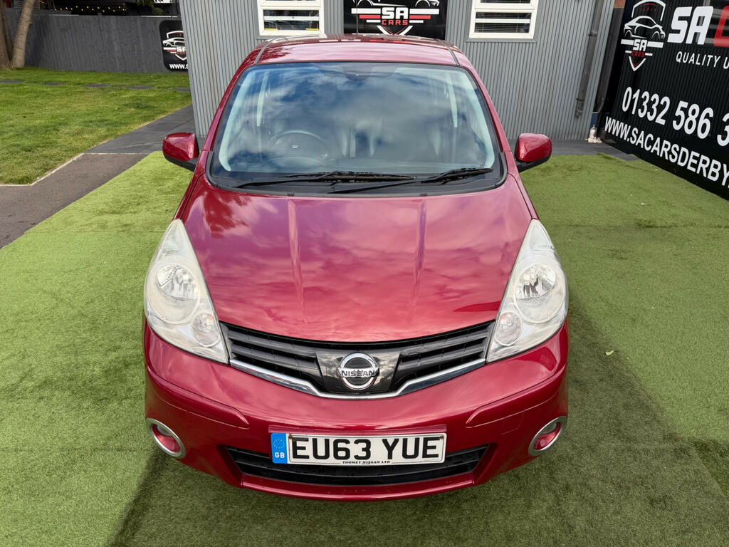 Nissan Note 1.5 Dci N-tec Hatchback Euro 5 Red #4