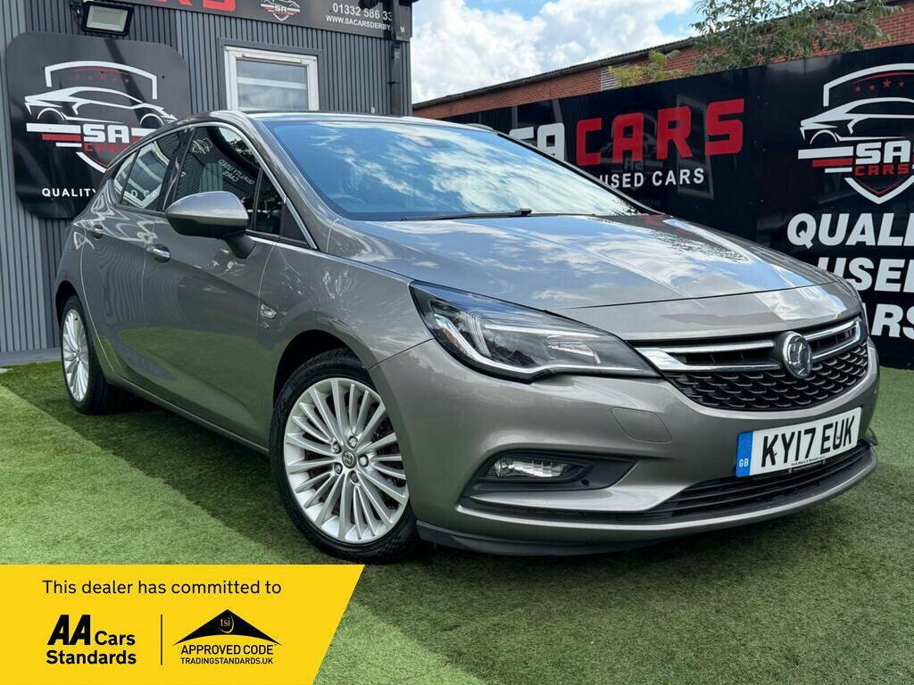 Vauxhall Astra 1.6 Cdti Blueinjection Elite Nav Hatchback Die KY17EUK Grey