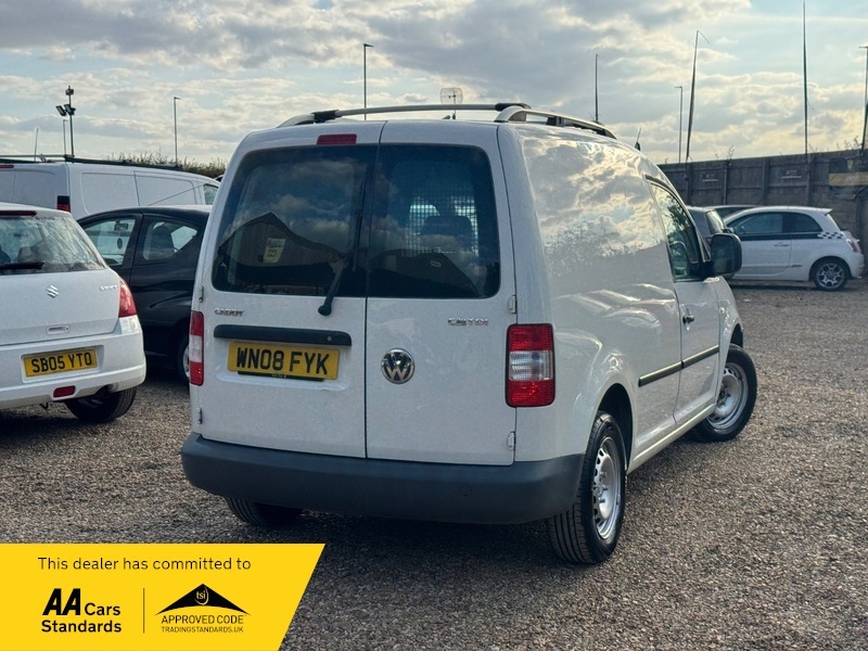 Volkswagen Caddy C20 Swb Van 104Tdi White #3