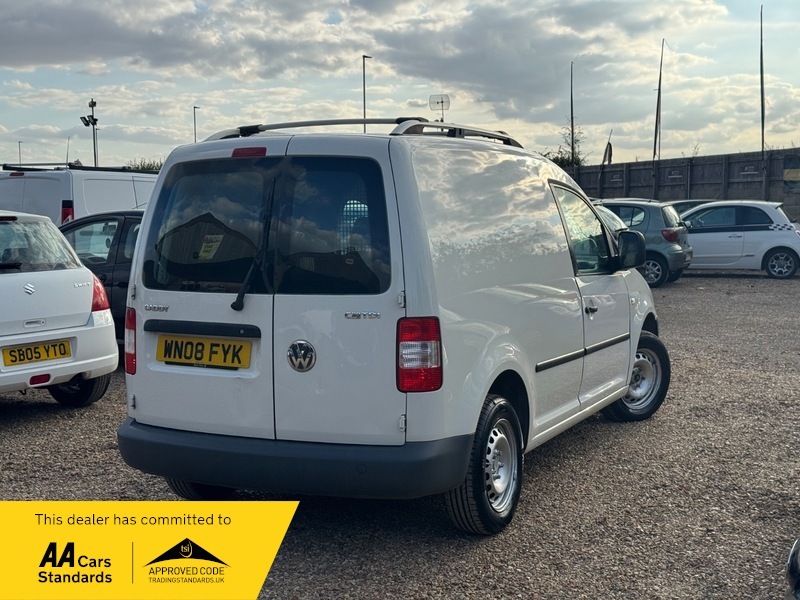 Volkswagen Caddy C20 Swb Van 104Tdi White #5
