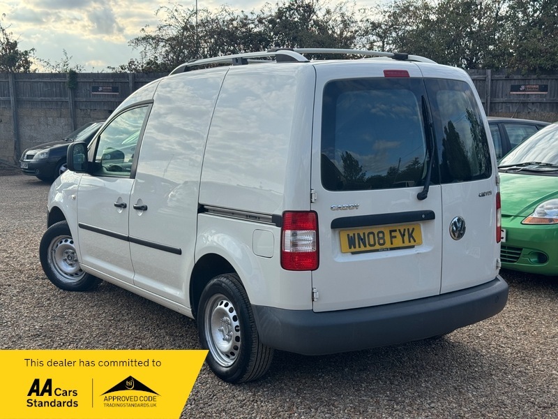 Volkswagen Caddy C20 Swb Van 104Tdi White #4