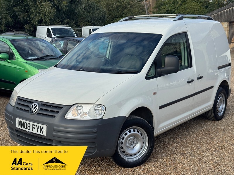 Volkswagen Caddy C20 Swb Van 104Tdi White #2