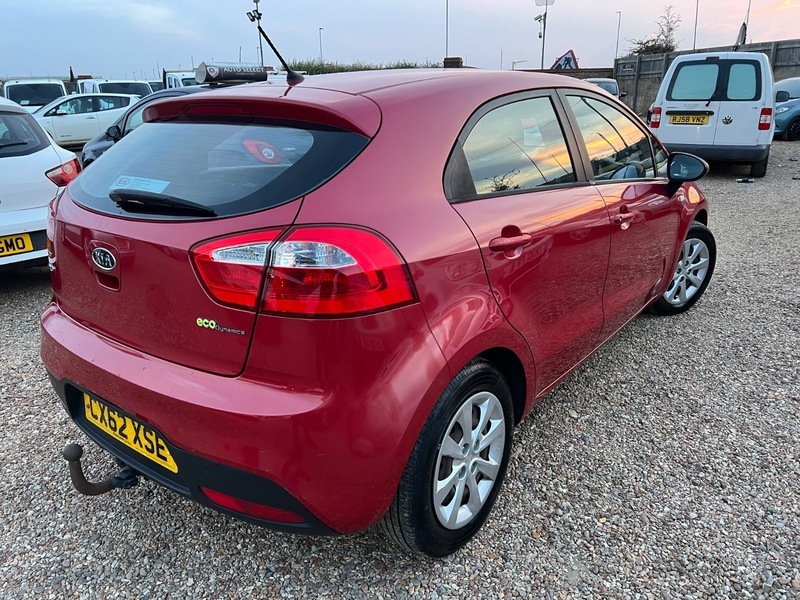 Kia RIO Crdi 1 Air Ecodynamics Red #2