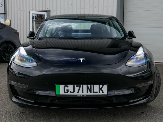 Tesla Model 3 2021 Dual Motor Long Range Saloon A GJ71NLK Black #4