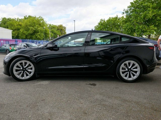 Tesla Model 3 2021 Dual Motor Long Range Saloon A GJ71NLK Black #2