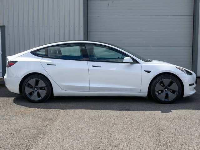 Tesla Model 3 2021 Standard Range Plus Saloon NJ21YZR White #5
