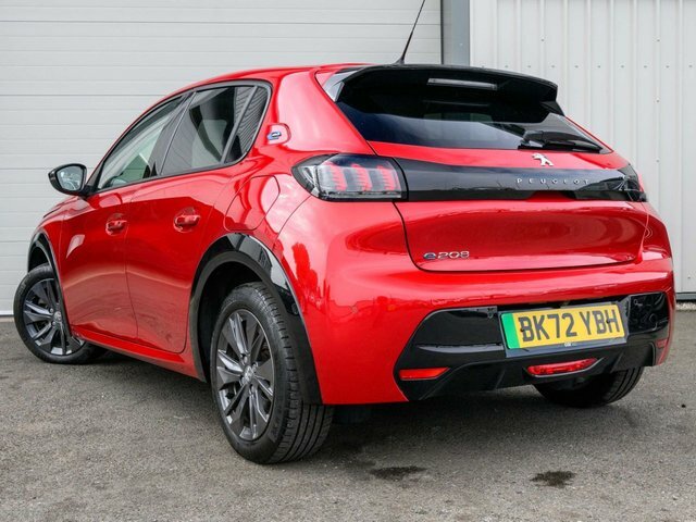 Peugeot e-208 2022 50Kwh Allure Premium Hatchback Red #2