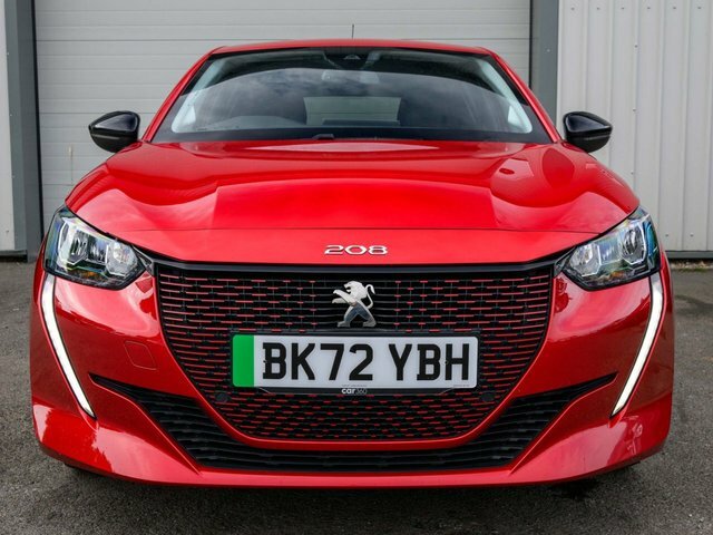 Peugeot e-208 2022 50Kwh Allure Premium Hatchback Red #4