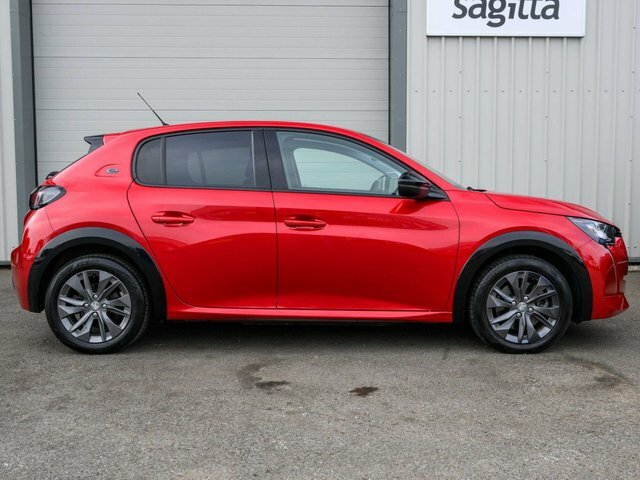 Peugeot e-208 2022 50Kwh Allure Premium Hatchback Red #5
