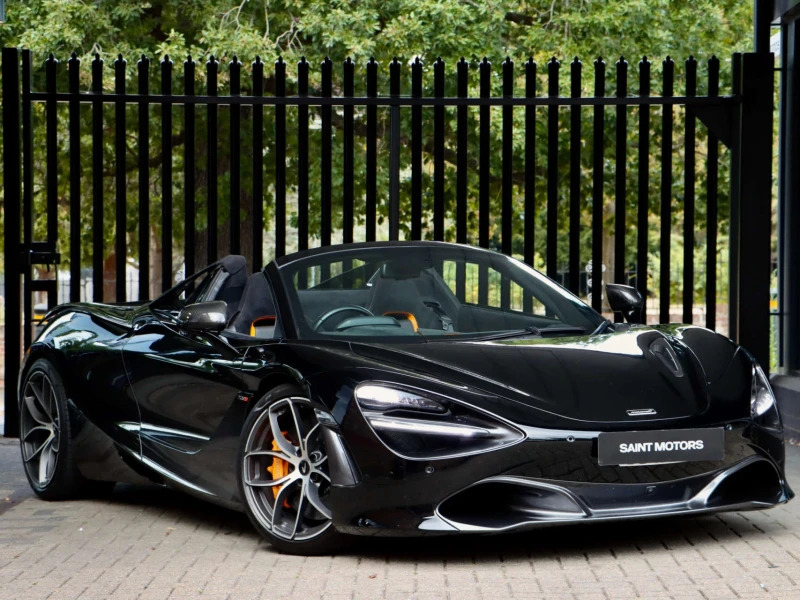 McLaren 720S 4.0T V8 Spider Ssg Euro 6 Ss 720 Ps Black #5