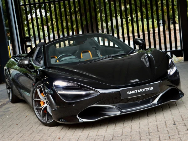 McLaren 720S 4.0T V8 Spider Ssg Euro 6 Ss 720 Ps Black #2