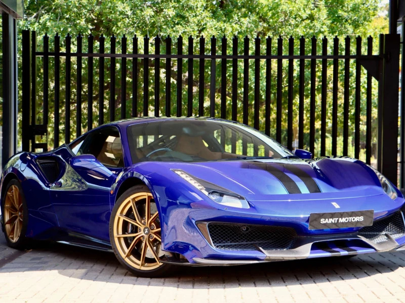 Ferrari 488 Pista 3.9T V8 Coupe F1 Dct Euro 6 Ss 720 Blue #5
