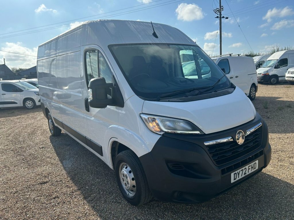 Vauxhall Movano 2.2L Dynamic DY72FHD White #5
