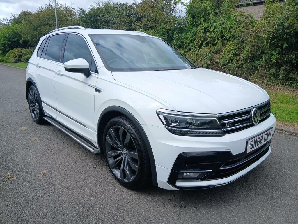 Volkswagen Tiguan Suv 2.0 Tdi R-line Euro 6 Ss 201968 White