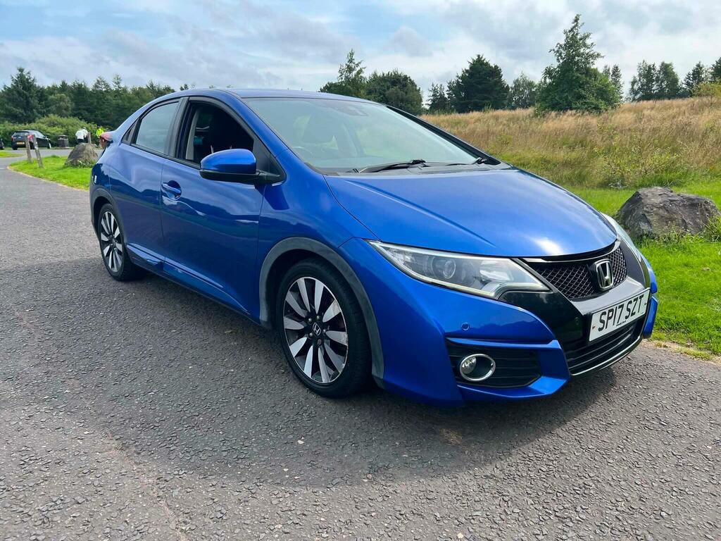 Honda Civic 1.8 I-vtec Se Plus Navi Euro 6 Ss Blue