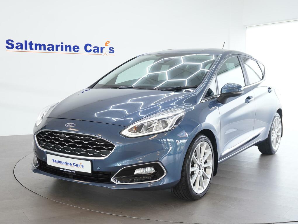 Ford Fiesta 1.0T Ecoboost Mhev Vignale Edition Hatchback P Blue