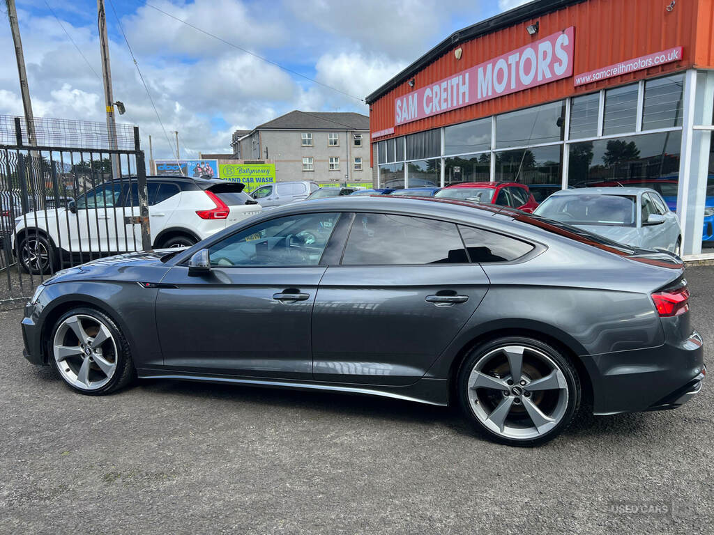 Audi A5 35 Tdi S Line S Tronic YK70ZSV Grey #5
