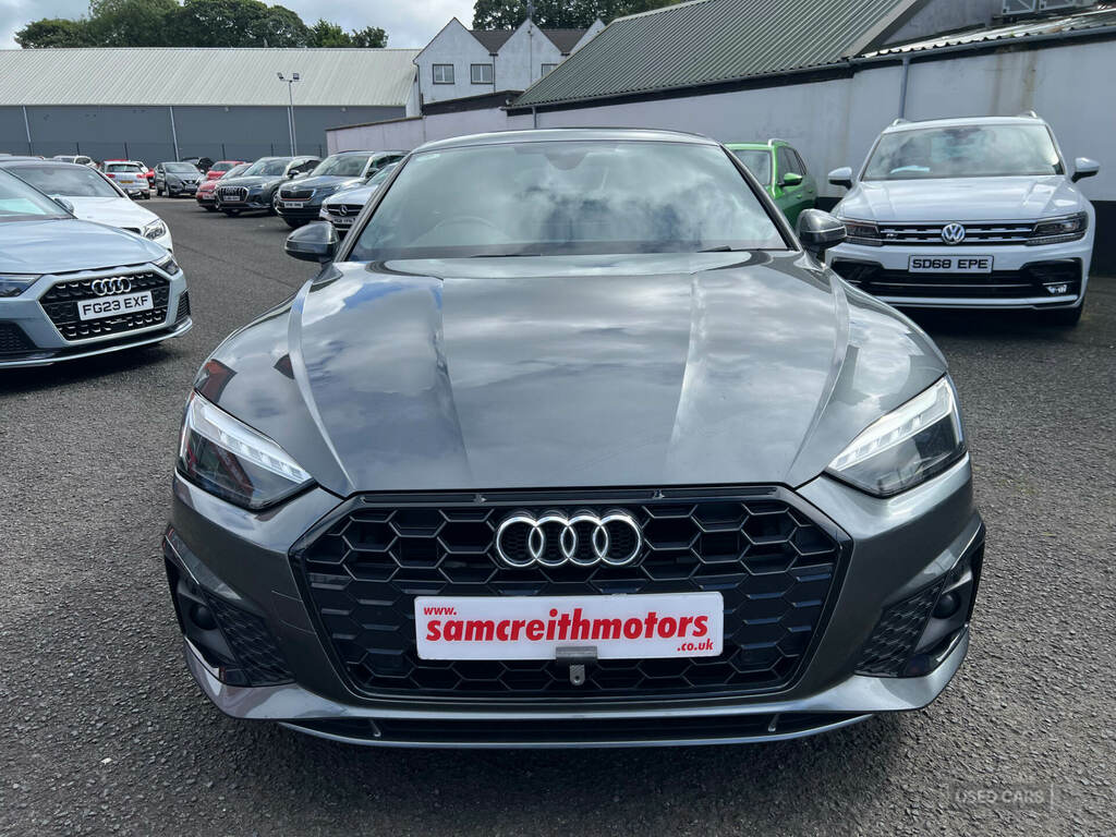 Audi A5 35 Tdi S Line S Tronic YK70ZSV Grey #3