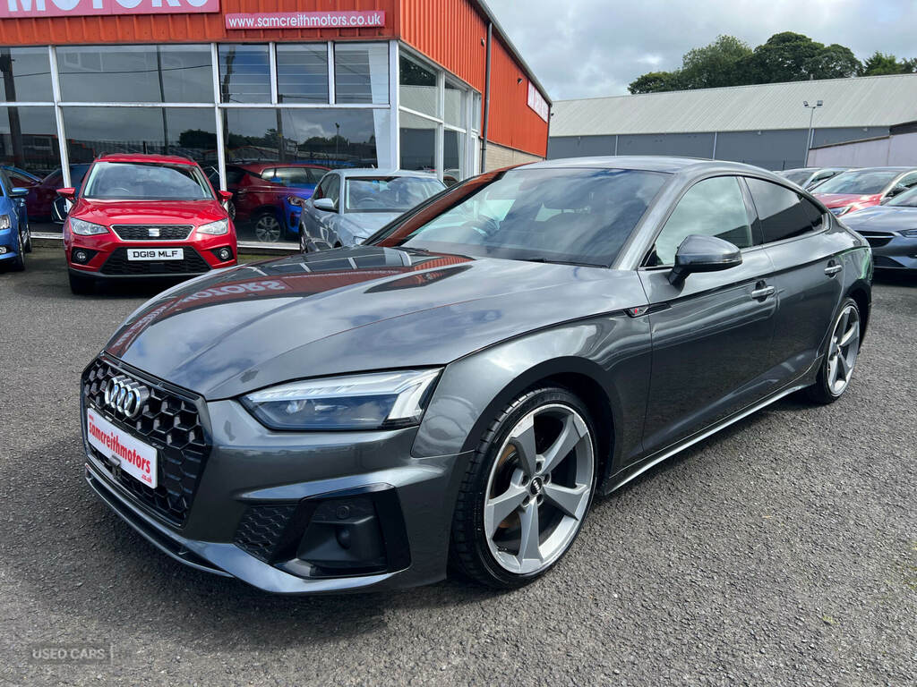 Audi A5 35 Tdi S Line S Tronic YK70ZSV Grey #2