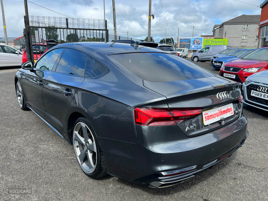 Audi A5 35 Tdi S Line S Tronic YK70ZSV Grey #4