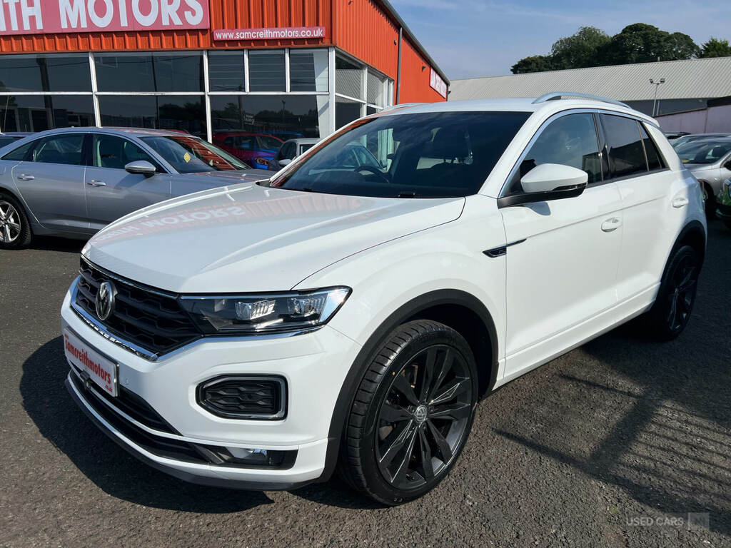 Volkswagen T-Roc 1.6 Tdi R-line PY68UZS White #4