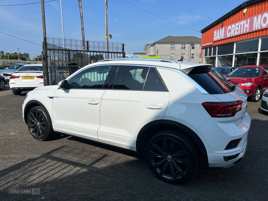 Volkswagen T-Roc 1.6 Tdi R-line PY68UZS White #3