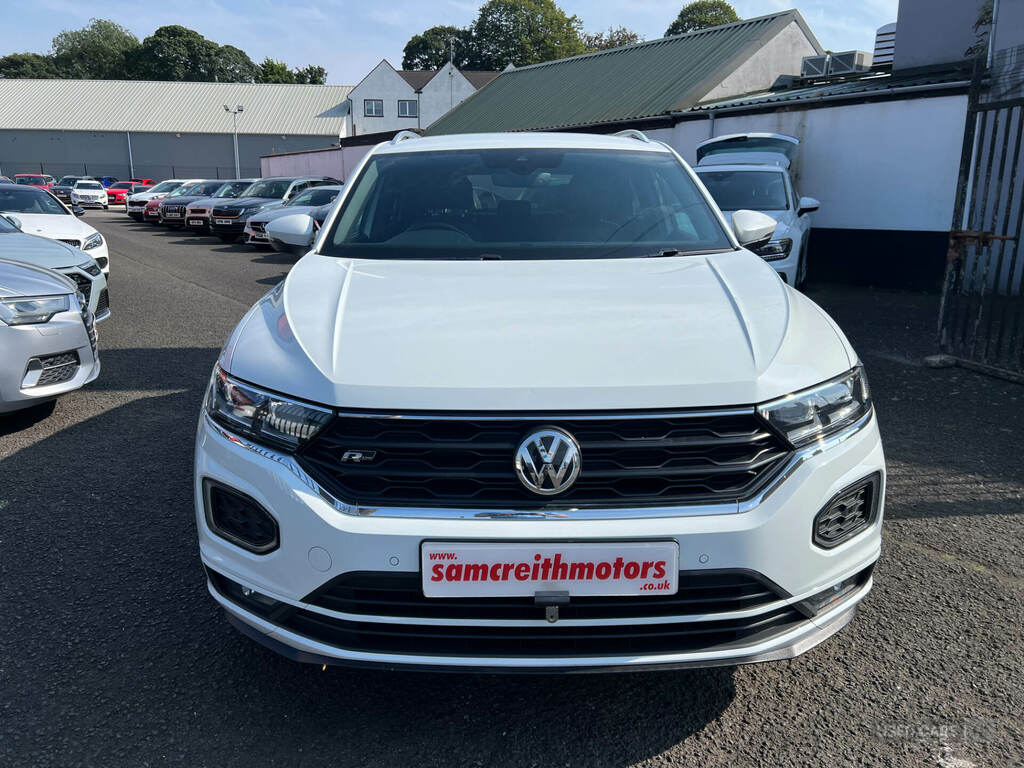 Volkswagen T-Roc 1.6 Tdi R-line PY68UZS White #5