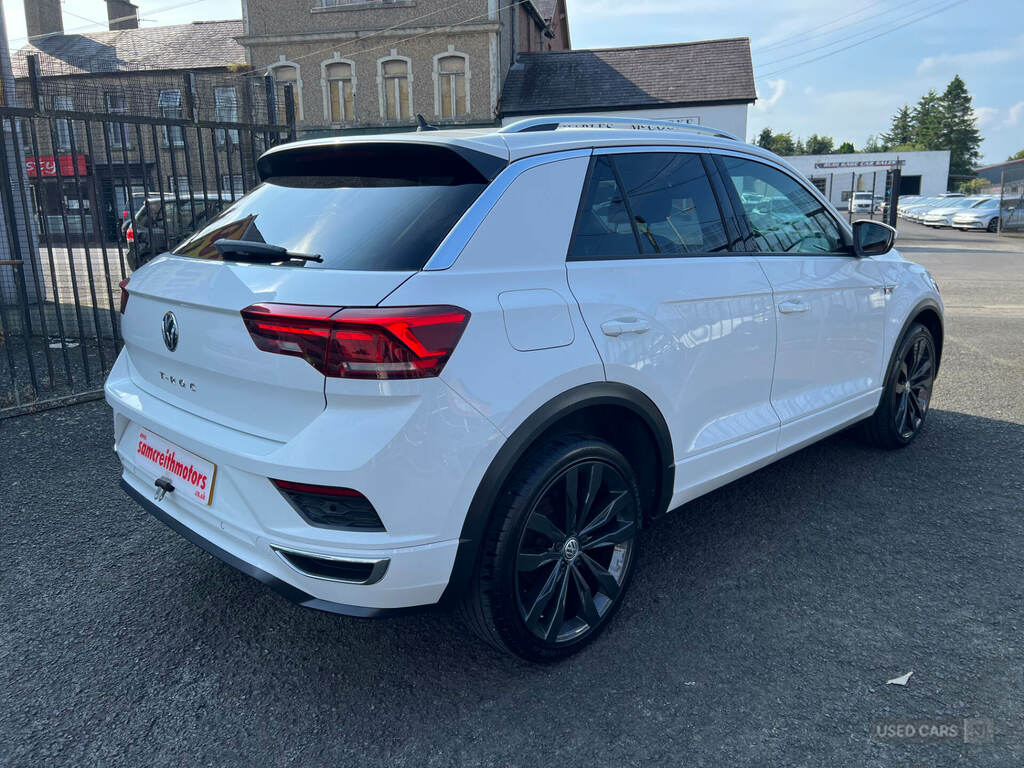Volkswagen T-Roc 1.6 Tdi R-line PY68UZS White #6