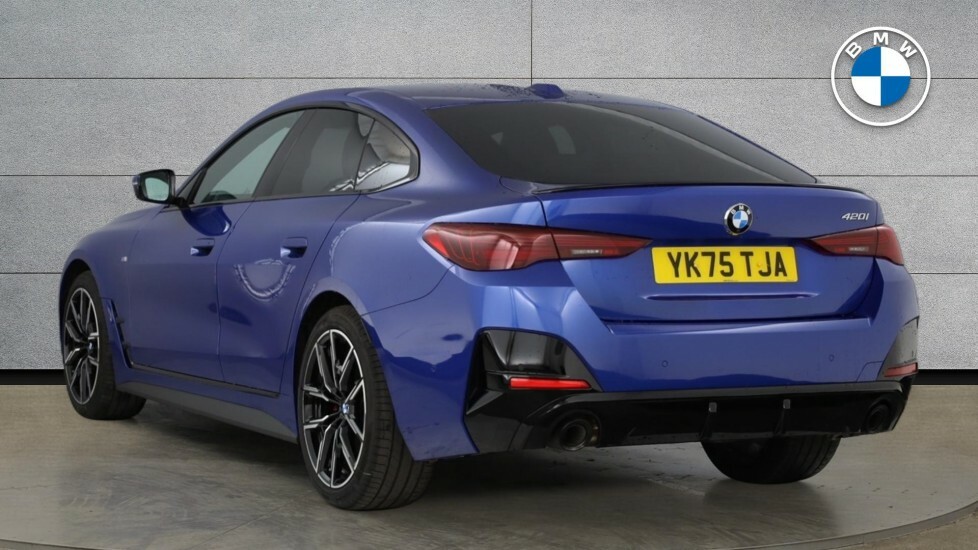 BMW 4 Series Gran Coupe 420I M Sport Gran Coupe Blue #3