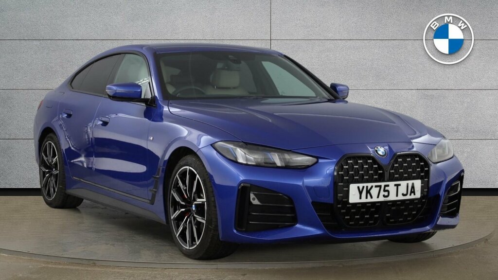 BMW 4 Series Gran Coupe 420I M Sport Gran Coupe Blue #2