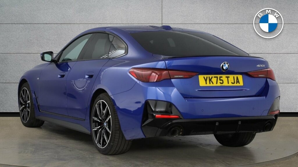 BMW 4 Series Gran Coupe 420I M Sport Gran Coupe Blue #4