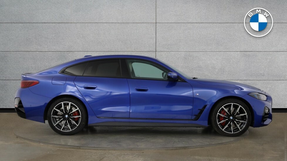 BMW 4 Series Gran Coupe 420I M Sport Gran Coupe Blue #6
