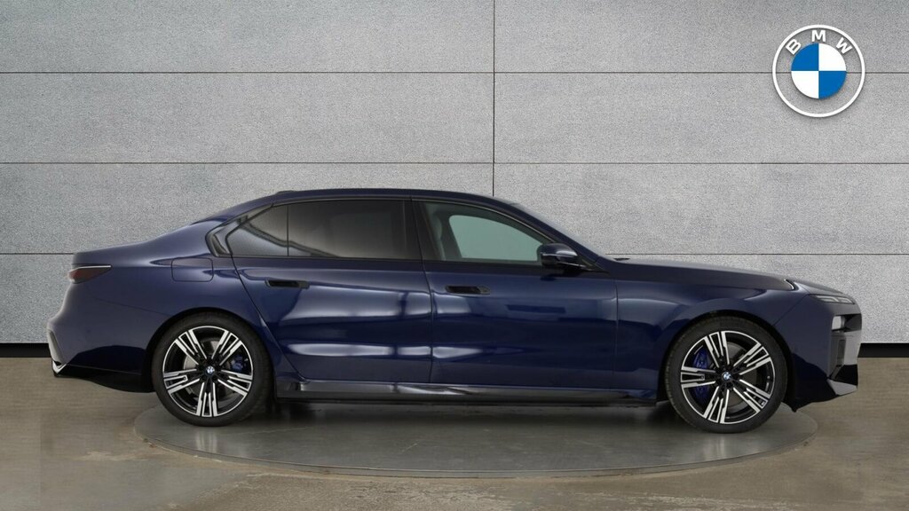 BMW i7 I7 Edrive50 M Sport Blue #5