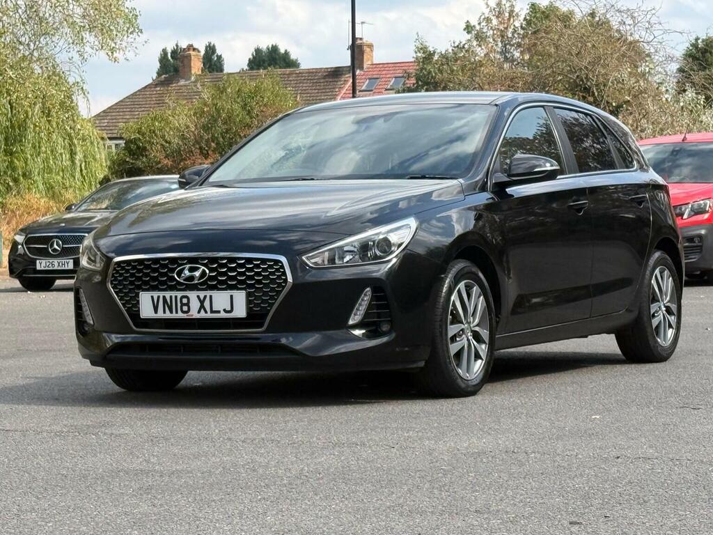 Hyundai I30 1.0 T-gdi Blue Drive Se Nav Euro 6 Ss VN18XLJ Black #5