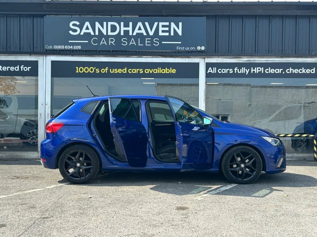 Seat Ibiza 1L Fr YH18UOR Blue #4