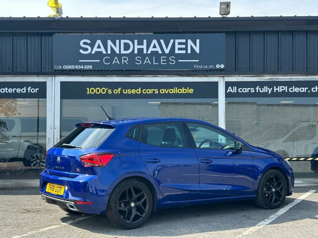 Seat Ibiza 1L Fr YH18UOR Blue #5