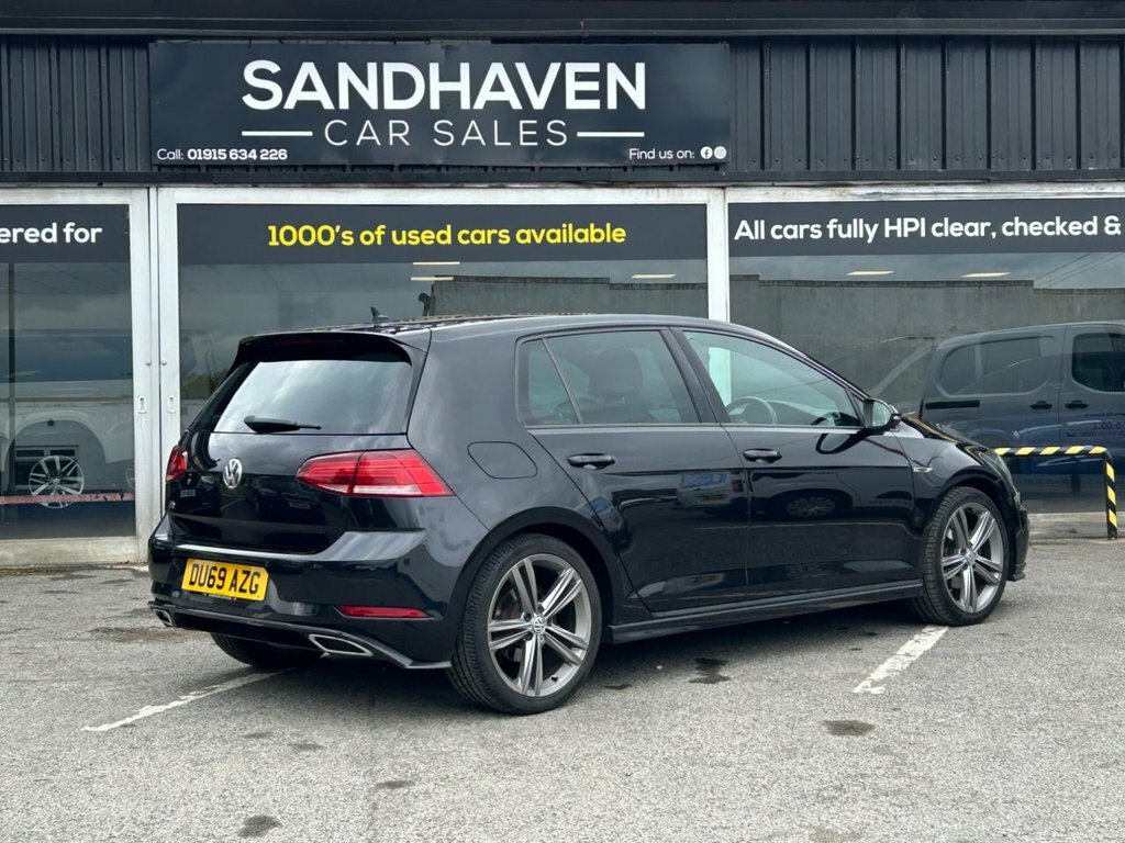Volkswagen Golf 2L R-line DU69AZG Black #5